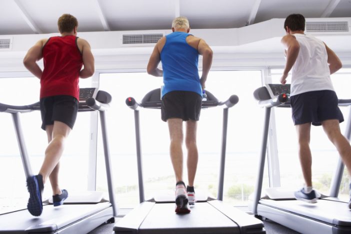 Focus on what you can control Illustration of someone taking control of their lifestyle and exercise routine.