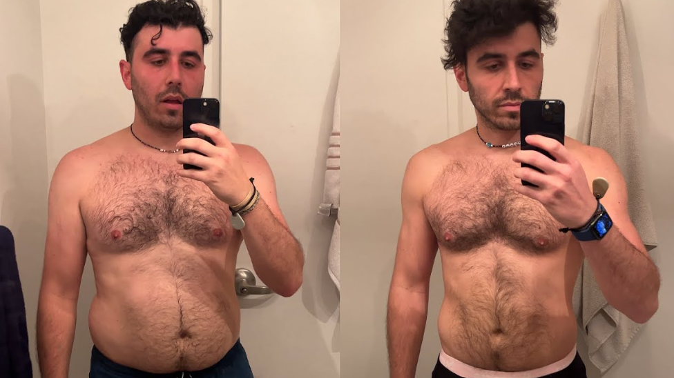 James's Transformation For Weight Loss Before and After
